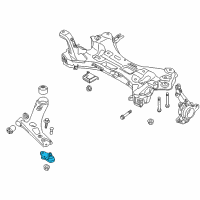 OEM 2013 Hyundai Tucson Ball Joint Assembly-Lower Arm Diagram - 54530-3S000