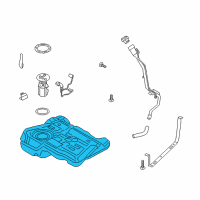 OEM 2013 Ford Escape Fuel Tank Diagram - DV6Z-9002-G