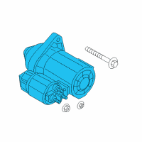 OEM 2017 Ford Fiesta Starter Diagram - CV6Z-11002-A