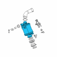 OEM 2019 BMW 540i CHARGE-AIR COOLER Diagram - 17-51-8-660-688