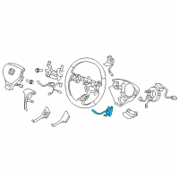 OEM 2008 Honda Fit Sw, R. *NH600L* Diagram - 78560-SLN-305ZA