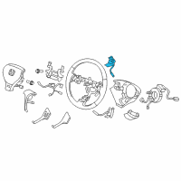 OEM 2008 Honda Fit Sw, L. *NH600L* Diagram - 78565-SLN-305ZA