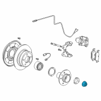 OEM 2002 BMW Z3 Collar Nut Diagram - 33-41-1-125-664