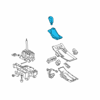 OEM Buick Shift Knob Diagram - 20873543