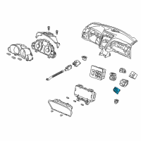 OEM Acura Switch Assembly, Engne Strt Diagram - 35881-SZN-A01