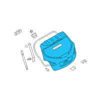 OEM 2013 Nissan Murano Door - Back Diagram - KMA00-1AA9D