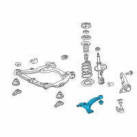 OEM 2015 Toyota Avalon Lower Control Arm Diagram - 48068-07040