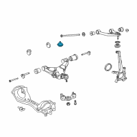 OEM 2015 Toyota Land Cruiser Spring Bumper Diagram - 48304-60140