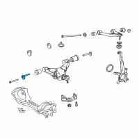 OEM 2016 Lexus LX570 Cam Sub-Assembly, Toe Ad Diagram - 48409-0C020