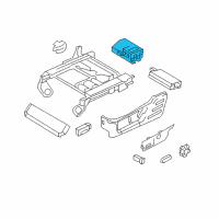 OEM 2010 Mercury Mariner Module Diagram - 2C3Z-14C724-AA