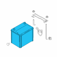 OEM Infiniti Batteries Diagram - 244101VC1A