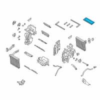 OEM Hyundai Elantra GT Seal(B)-Heater To Duct Diagram - 97247-3X100