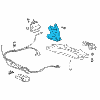 OEM 2015 Cadillac CTS Mount Bracket Diagram - 20841859