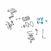 OEM 2008 Dodge Avenger TENSIONER-Timing Chain Diagram - 5183244AB