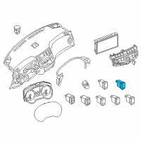 OEM Infiniti Switch Assy-Door Diagram - 25140-3JA0A