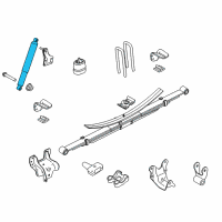 OEM Ford F-350 Super Duty Shock Diagram - BC3Z-18125-M