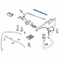 OEM 2012 BMW 135i Wiper Blade Set Diagram - 61-61-0-420-549