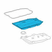 OEM 2012 Lexus LS600h Pan Sub-Assy, Transmission Oil Diagram - 35106-30280