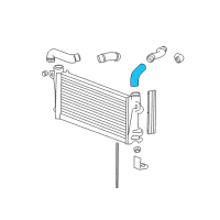 OEM 2006 Chevrolet Express 3500 Inlet Tube Diagram - 22865371