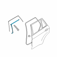 OEM 2011 BMW X6 Seal, Closing Panel, Left Diagram - 51-35-7-179-405