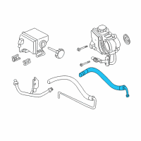 OEM 1999 Chevrolet Malibu Pressure Hose Diagram - 26072757