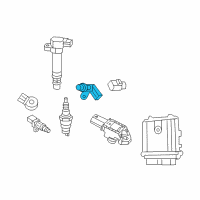 OEM 2019 Jeep Wrangler Sensor-Crankshaft Position Diagram - 4893746AA