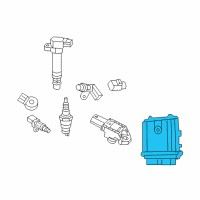 OEM 2020 Jeep Wrangler Engine Controller Module Diagram - 68292196AD