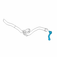 OEM 2022 Toyota Mirai Stabilizer Link Diagram - 48810-50040