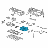 OEM Buick Battery Asm, Generator (Refurb) Diagram - 12677405