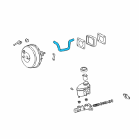 OEM Toyota Tacoma Vacuum Hose Diagram - 44773-04020