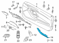 OEM 2020 BMW 840i xDrive COVER OF SCREW, RIGHT Diagram - 51-41-6-996-178
