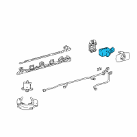 OEM 2018 Lexus LS500h Sensor, Ultrasonic Diagram - 89341-33220-B3