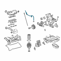 OEM 2018 Toyota Tacoma Guide Tube Diagram - 11452-0P050