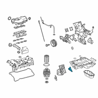 OEM 2019 Toyota Tacoma Oil Filter Housing Gasket Diagram - 15692-0P010