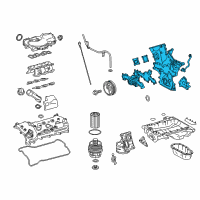 OEM 2022 Toyota Tacoma Front Cover Diagram - 11310-0P061