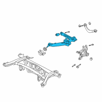 OEM 2003 Toyota Matrix Lower Control Arm Diagram - 48710-32093