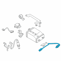 OEM 2012 Nissan Rogue Heated Oxygen Sensor Diagram - 226A4-JA00A