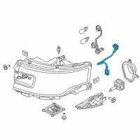 OEM 2014 Ford Flex Wire Diagram - DA5Z-13A006-A