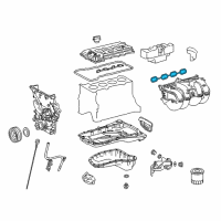 OEM 2018 Toyota Tacoma Manifold Gasket Diagram - 17177-75070