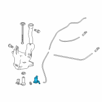 OEM 2014 Acura RLX Pump Set, Washer Diagram - 76846-SJA-A02