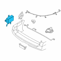 OEM 2013 Lincoln Navigator Module Diagram - CL1Z-15K866-A