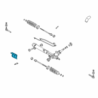 OEM 2004 Buick Rendezvous Shield-Steering Gear Heat Diagram - 10428835