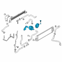 OEM 2021 Infiniti Q60 Motor Assembly - Sub Cooling Diagram - 21580-5CA5A