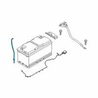 OEM 2014 Hyundai Genesis Vent Hose Assembly-Battery Diagram - 37114-3M000