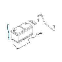 OEM 2011 Kia Optima Vent Hose Assembly-Battery Diagram - 371143M000