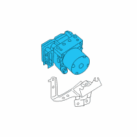 OEM 2019 Nissan Rogue Aniti Skid Actuator And Ecu Assembly Diagram - 47660-9TG0D