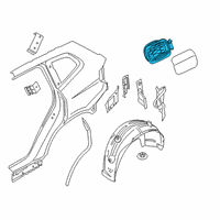 OEM 2020 BMW X5 Cover Pot Diagram - 51-17-7-440-018