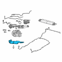 OEM 2020 Ram 1500 Shield-Dust Diagram - 68264597AD