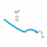 OEM 2005 Lexus GS430 Bar, Stabilizer, Front Diagram - 48811-30590