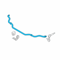 OEM Infiniti M56 STABILIZER Assembly Front Diagram - 54610-1MA0B